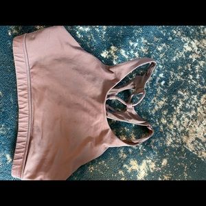 Purple sports bra lululemon